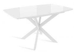 Стол Twist раздвижной раздвижной со стеклом OPTIWHITE