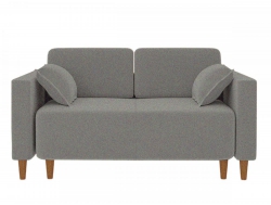 Диван прямой Ультра Грей рогожка